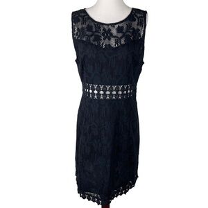 Free People Black Lace Dress